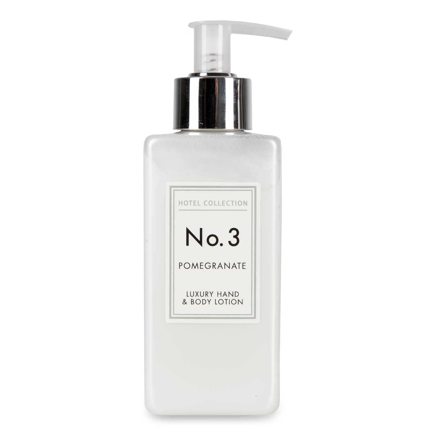 No.3 Pomegranate Luxury Hand & Body Lotion 250ml Hotel Collection ALDI.IE